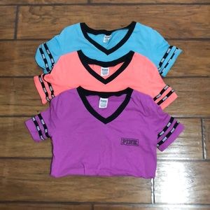 Multi-colored t-shirts